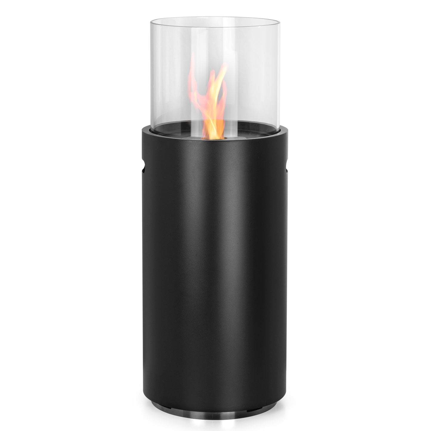 Barrique Schwarz Ethanol Kamin (34 x 34 x 90 cm 1 Liter)