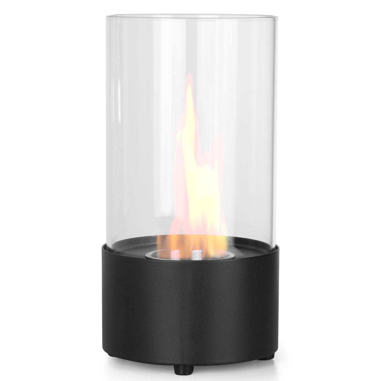 Orbis Schwarz Ethanol Kamin (15,5 x 15,5 x 30 cm 0,3 Liter)
