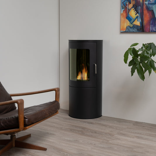 Skandi Schwarz Ethanol Kamin (44 x 30 x 96,5 cm 1,5 Liter)