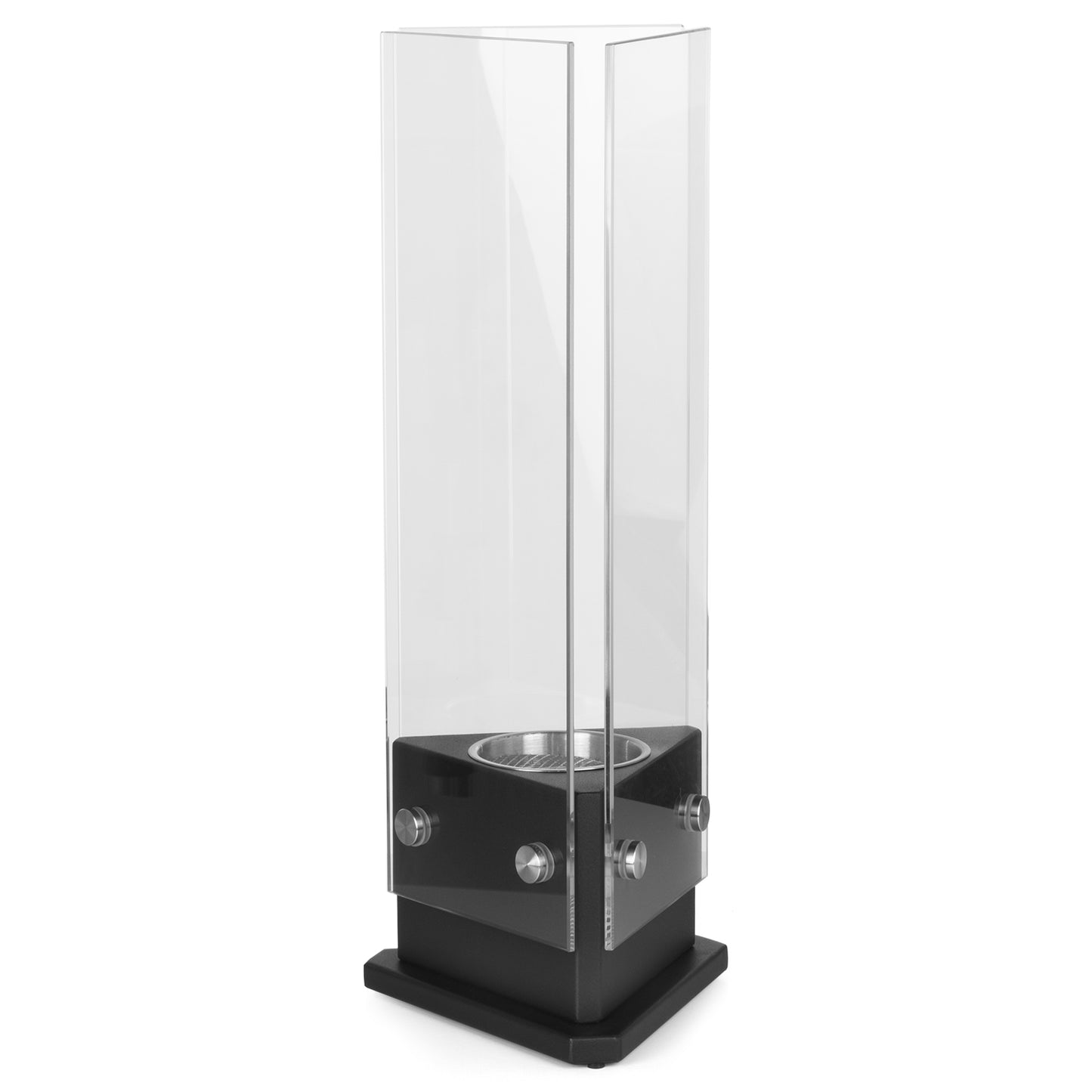 Thora Schwarz Ethanol Kamin (20 x 17 x 50,5 cm 0,5 Liter)