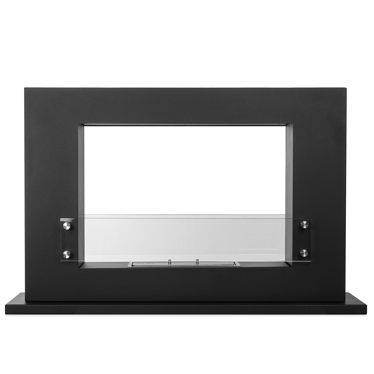 Xima Schwarz Ethanol Kamin (100 x 30 x 63 cm 1,5 Liter)