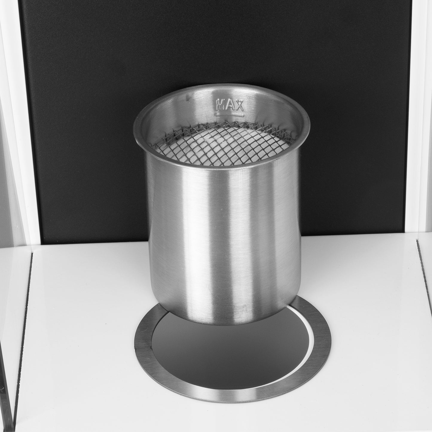 Fago Weiß Ethanol Kamin (24 x 21 x 40 cm 0,5 Liter)