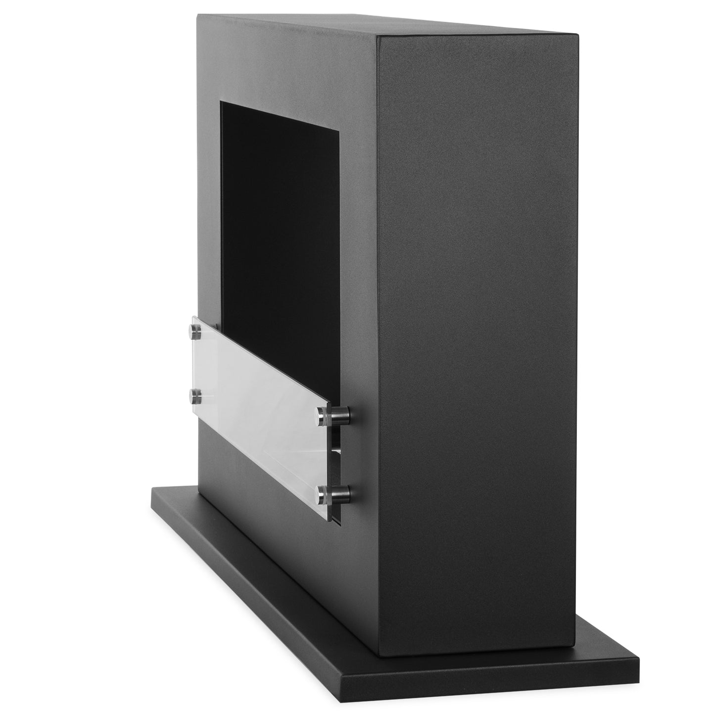 Xima Schwarz Ethanol Kamin (100 x 30 x 63 cm 1,5 Liter)