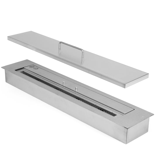 Edelstahl Brenner 4 L 80 cm