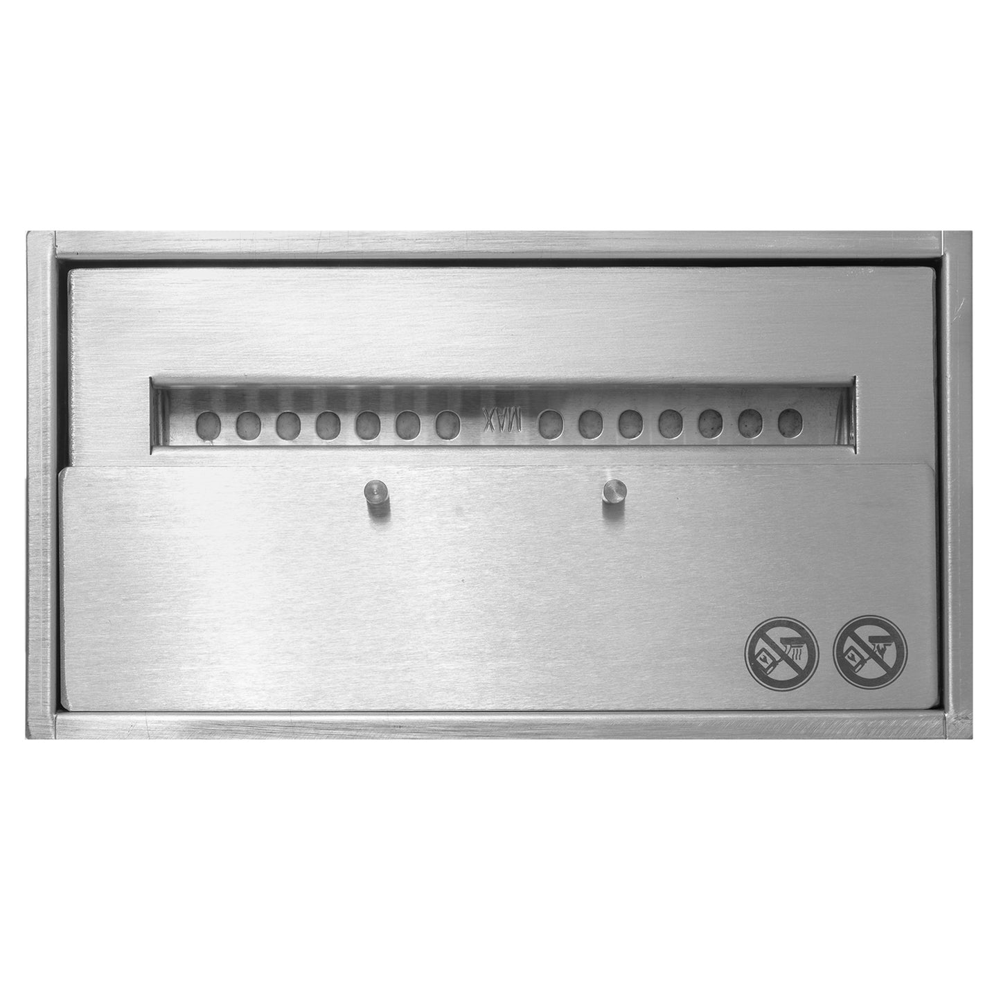 Edelstahl Brenner 2 L 32 cm