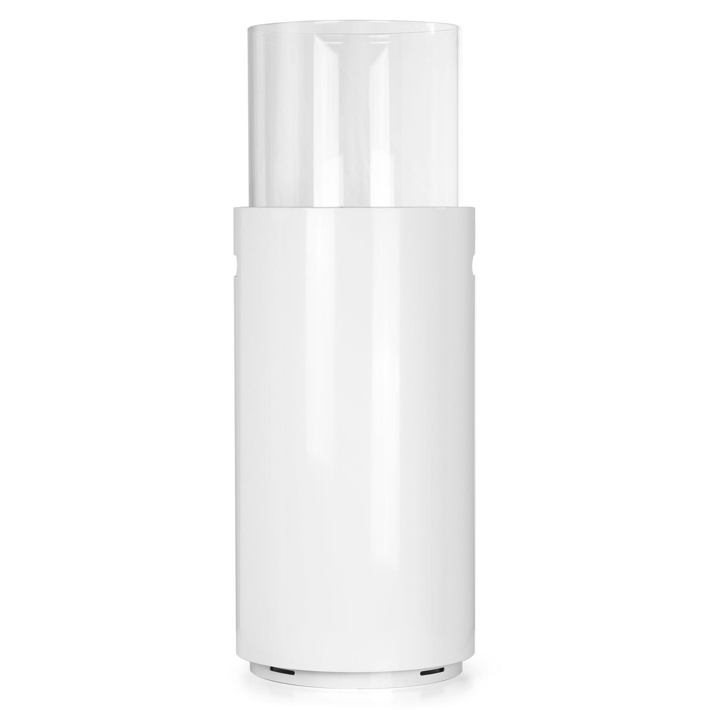 Barrique Weiß Ethanol Kamin (34 x 34 x 90 cm 1 Liter)