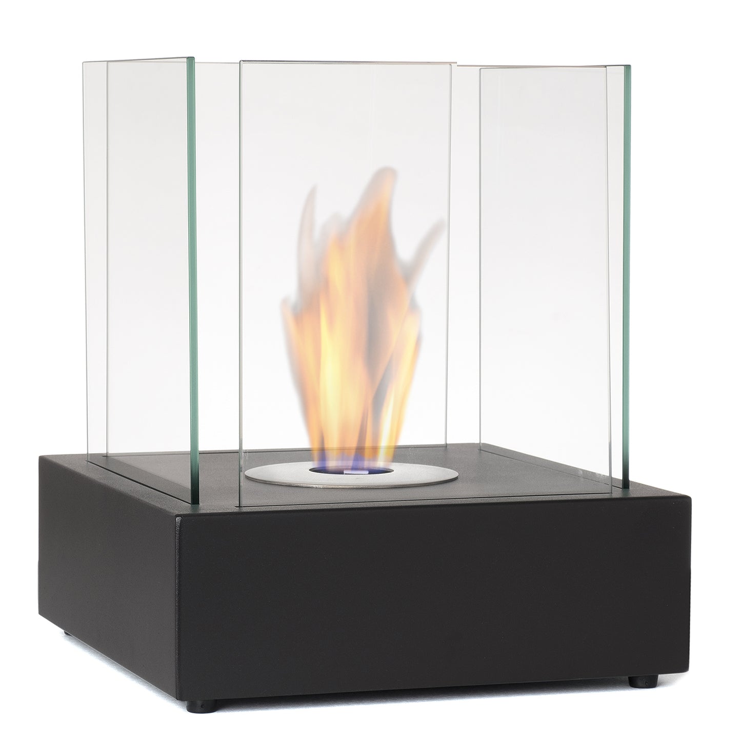 Cubo Schwarz Ethanol Kamin (30 x 30 x 35 cm 0,8 Liter)