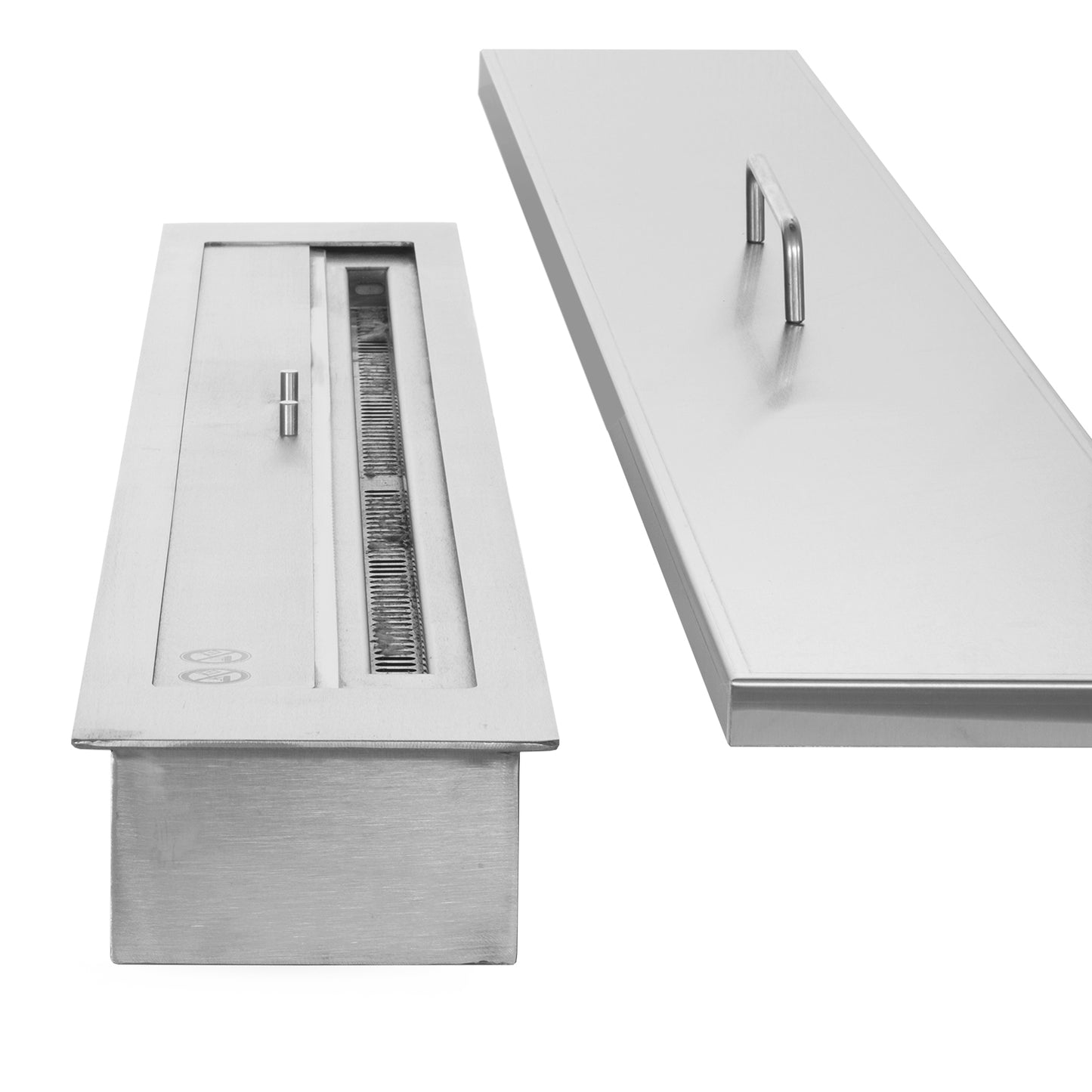 Edelstahl Brenner 3,5 L 60 cm