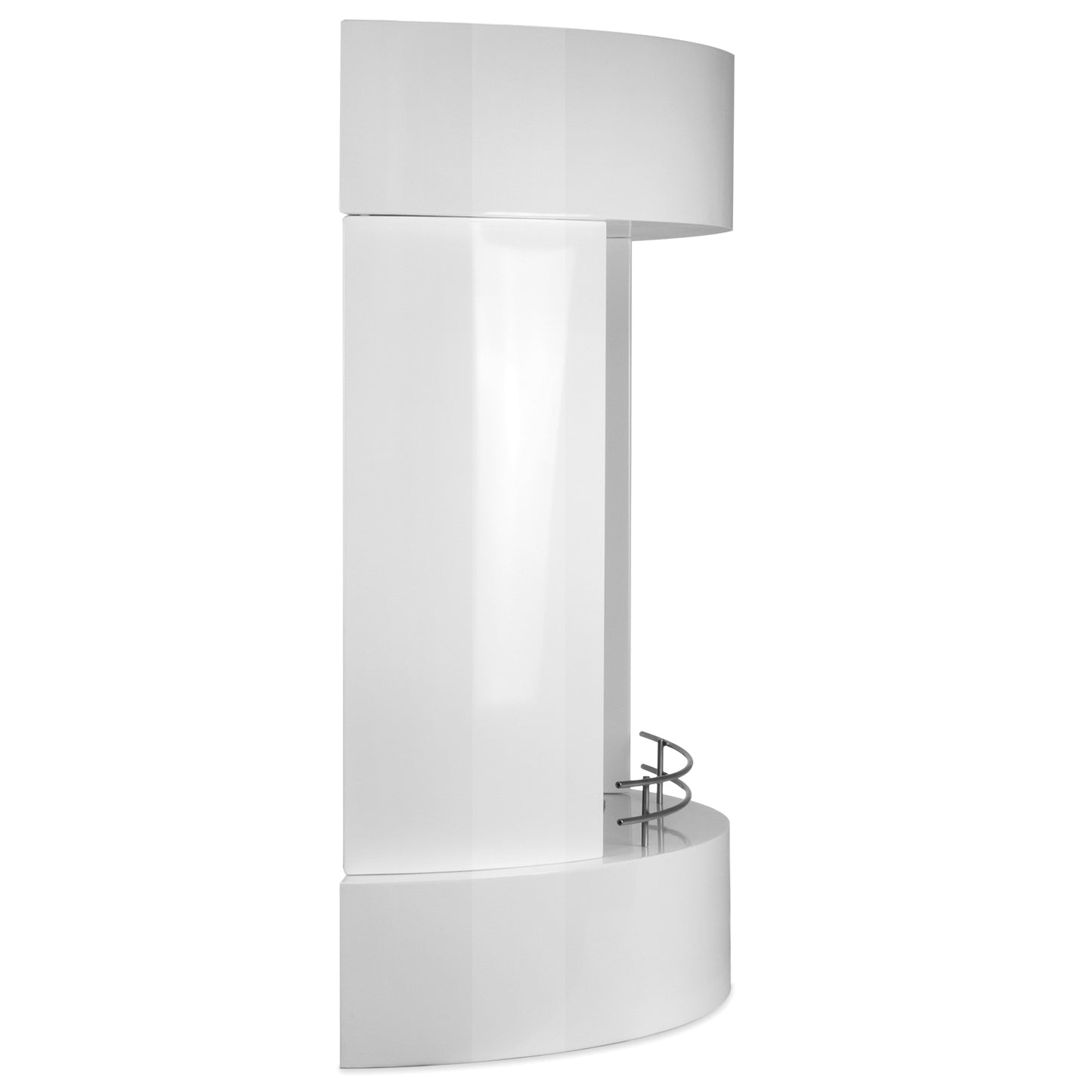 Elite Weiß Ethanol Kamin (95 x 40 x 110 cm 2,5 Liter)