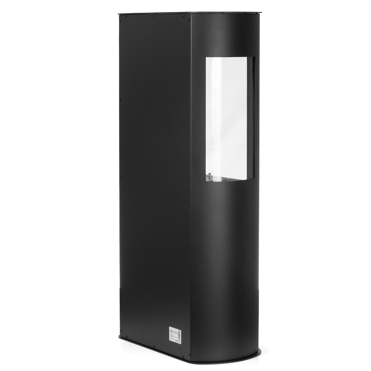 Arctic Schwarz Ethanol Kamin (50 x 30 x 98,5 cm 1,2 Liter)