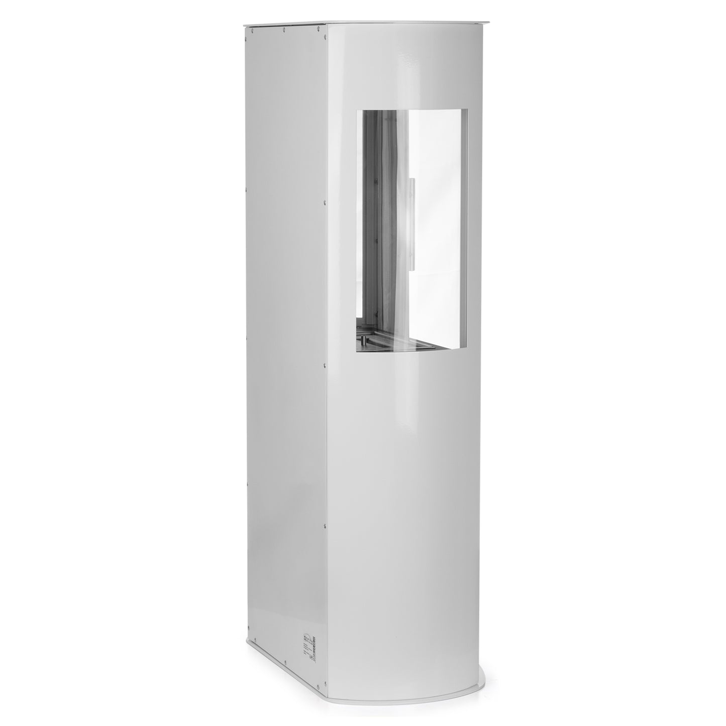 Arctic Weiß Ethanol Kamin (50 x 30 x 98,5 cm 1,2 Liter)