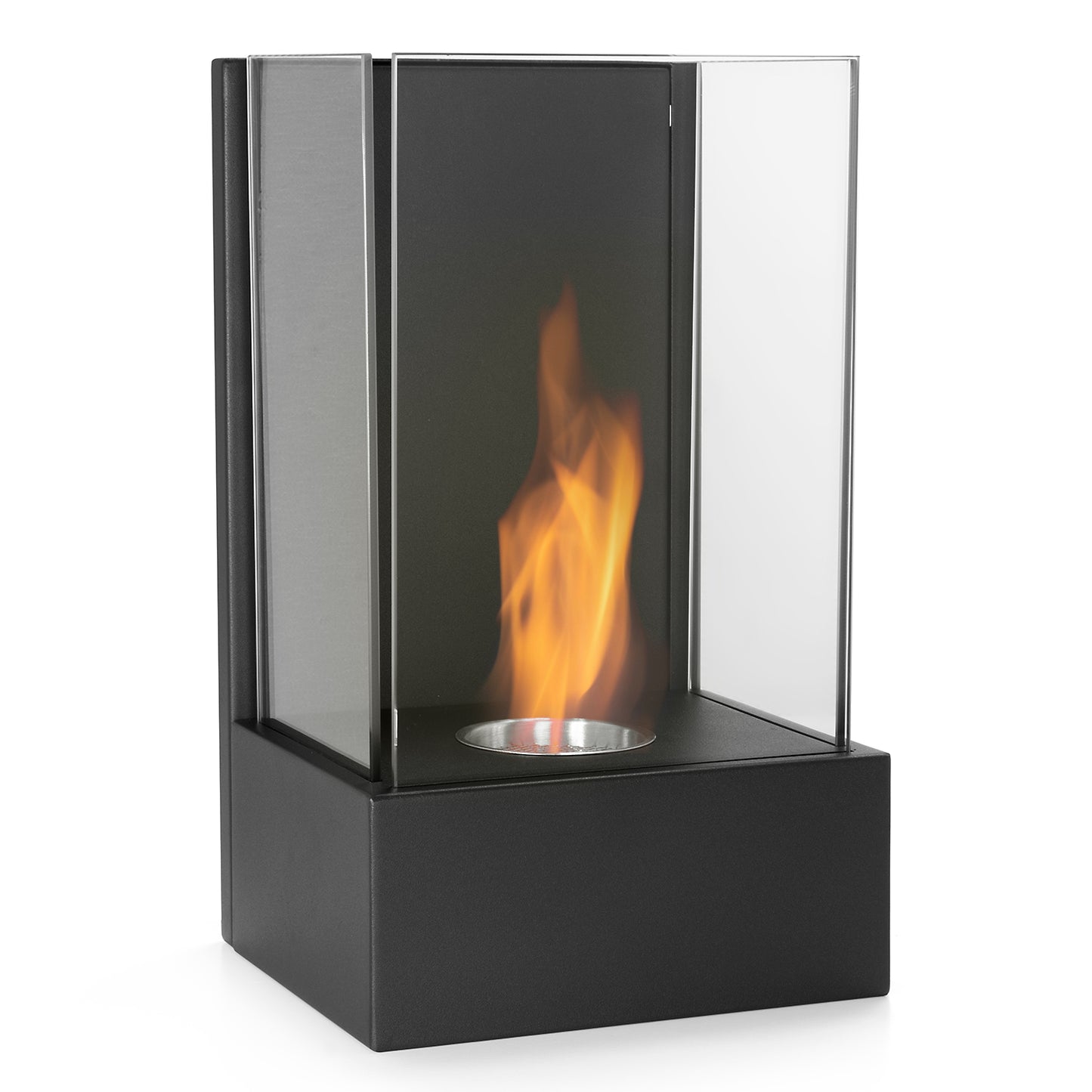 Fago Schwarz Ethanol Kamin (24 x 21 x 40 cm 0,5 Liter)