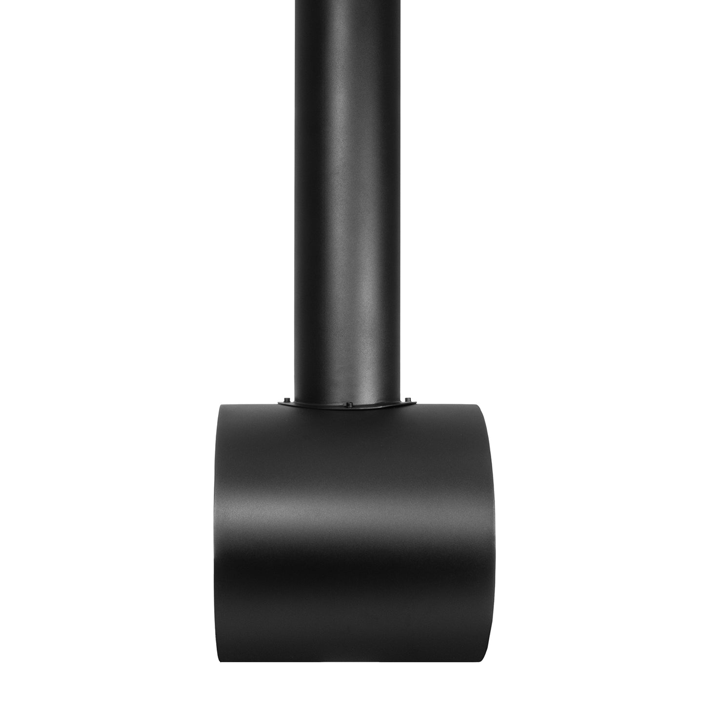 Ovails Schwarz Ethanol Kamin (60 x 40 x 190 cm 1,5 Liter)
