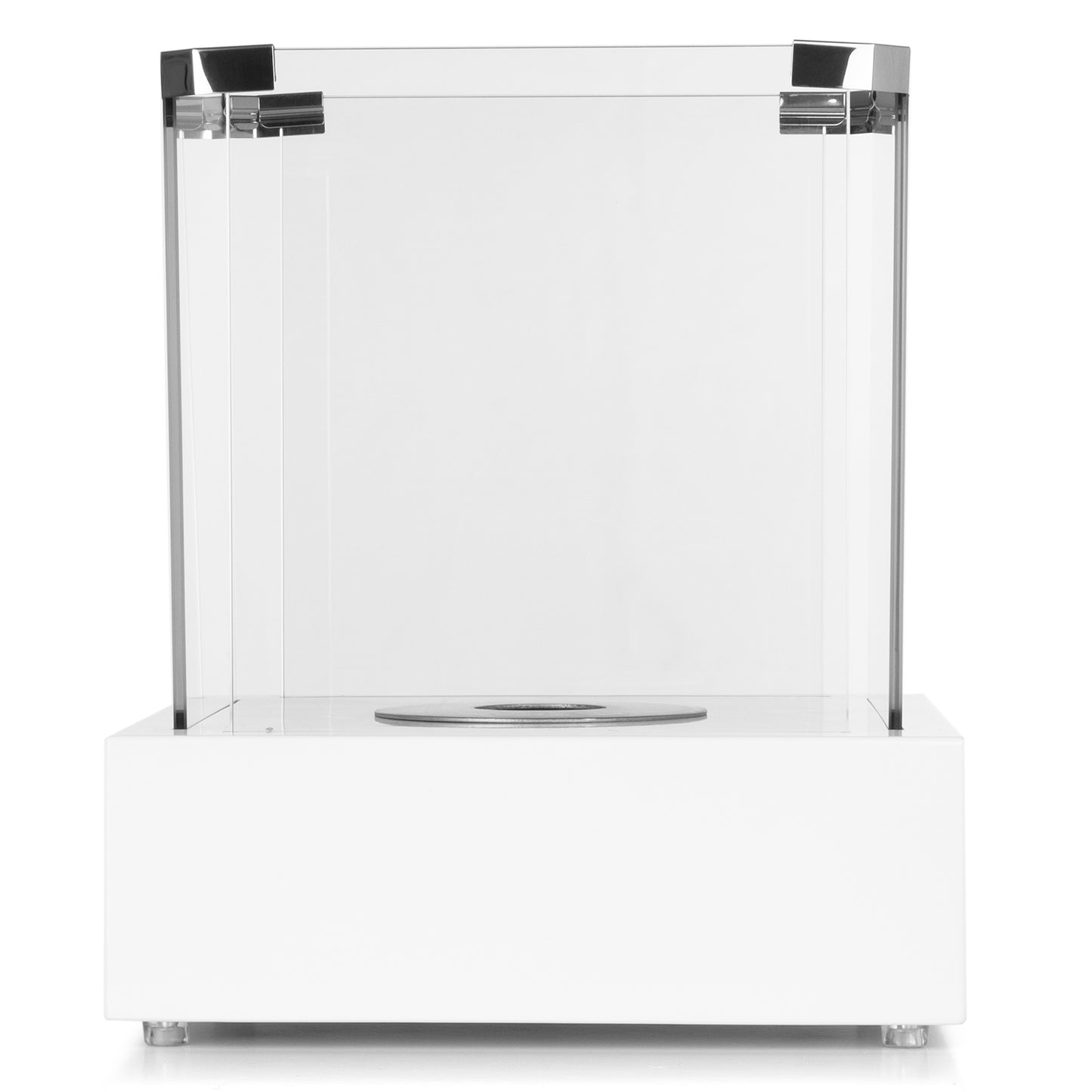 Cubo Weiß Ethanol Kamin (30 x 30 x 35 cm 0,8 Liter)