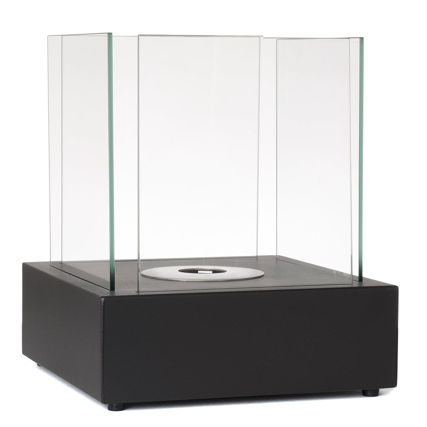 Cubo Schwarz Ethanol Kamin (30 x 30 x 35 cm 0,8 Liter)