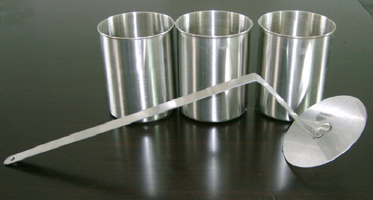 Futura Edelstahl Ethanol Kamin (60 x 20 x 60 cm 3 x 0,5 Liter)