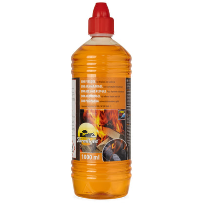 1 Liter Bio Kaminanzünder Gel orange Sel Chemie