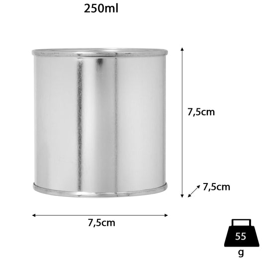 Blechdose 250 ml mit Deckel
