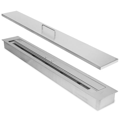 Edelstahl Brenner 6 L 120 cm