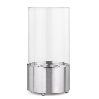 Orbis Edelstahl Ethanol Kamin (15,5 x 15,5 x 30 cm 0,3 Liter)