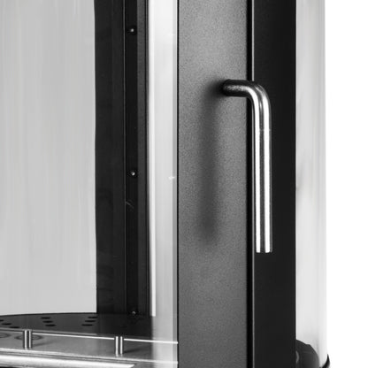 Auris Schwarz Ethanol Kamin (42 x 42 x 96 cm 1,2 Liter)