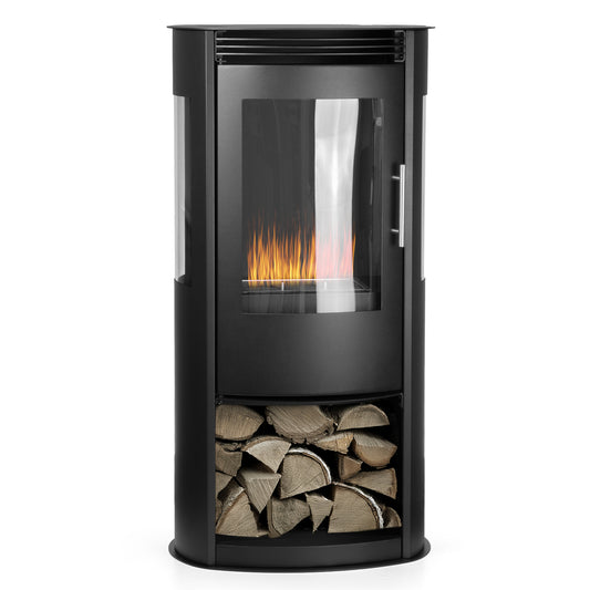 Arctic Schwarz Ethanol Kamin (50 x 30 x 98,5 cm 1,2 Liter)