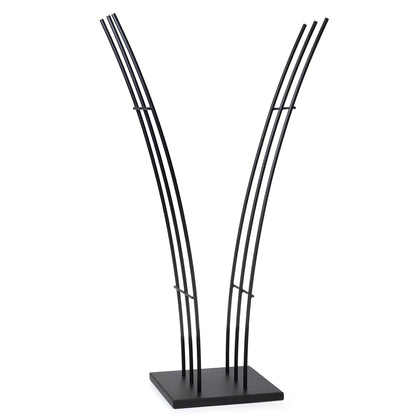 Kaminholz Regal WR-06 schwarz 119 x 35 x 35