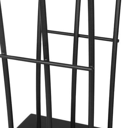 Kaminholz Regal WR-06 schwarz 119 x 35 x 35